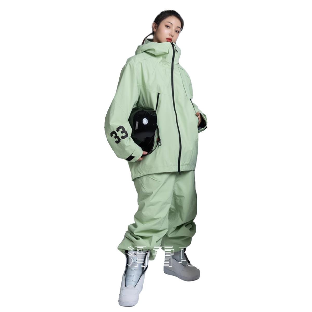 sosact's new ski suit, gel-free, single-board, water-to-heating