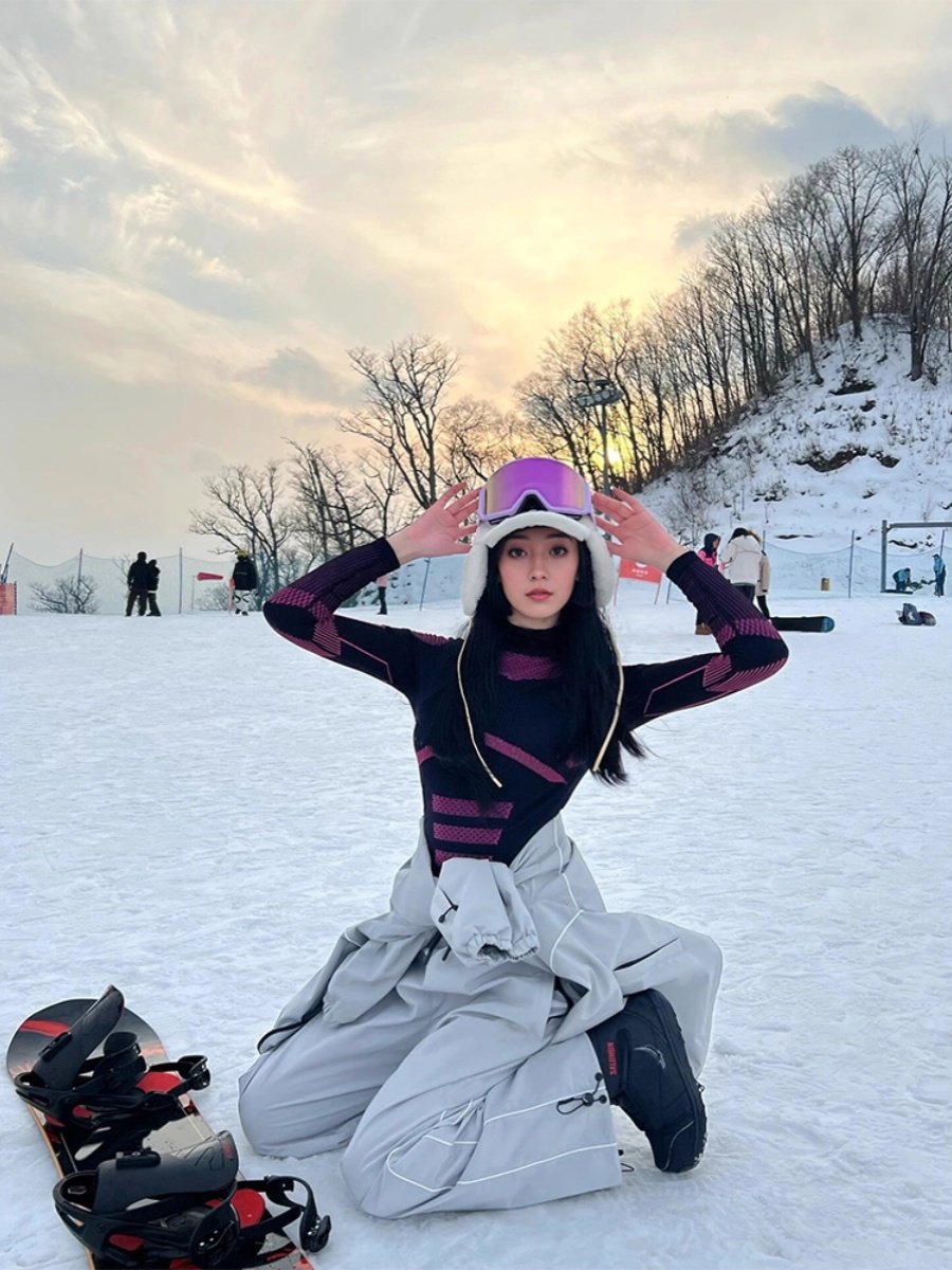 FYUT OUTDOOR SKI SUIT, WATER-RESISTANT AND WARM PANTS, NEW WINTER DOUBLE SKI SPORTS KIT FOR MEN AND WOMEN
