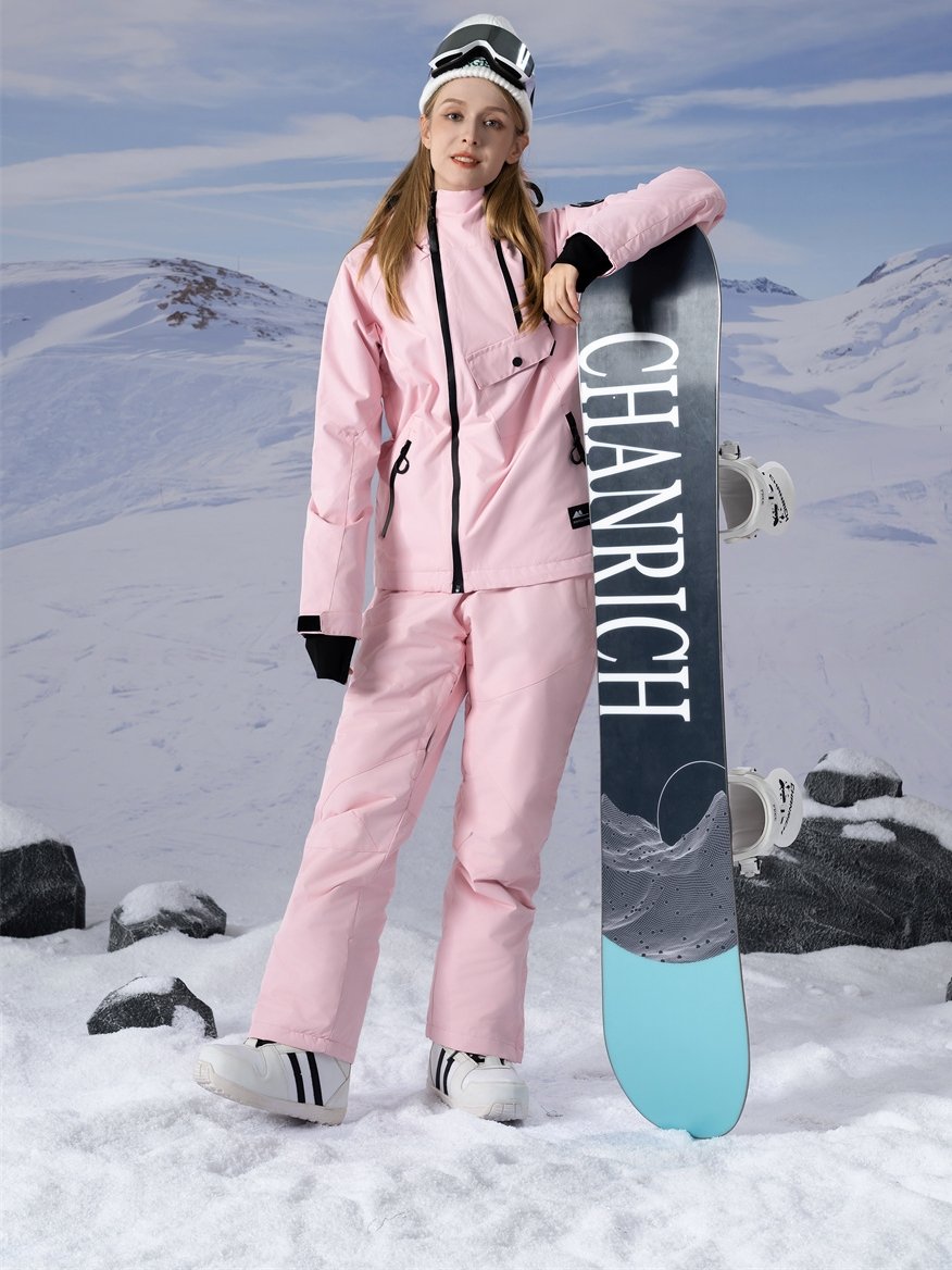 A new skating suit of 23 with a male and female windproof, waterproof, warm couple coats, two pairs of skiing pants