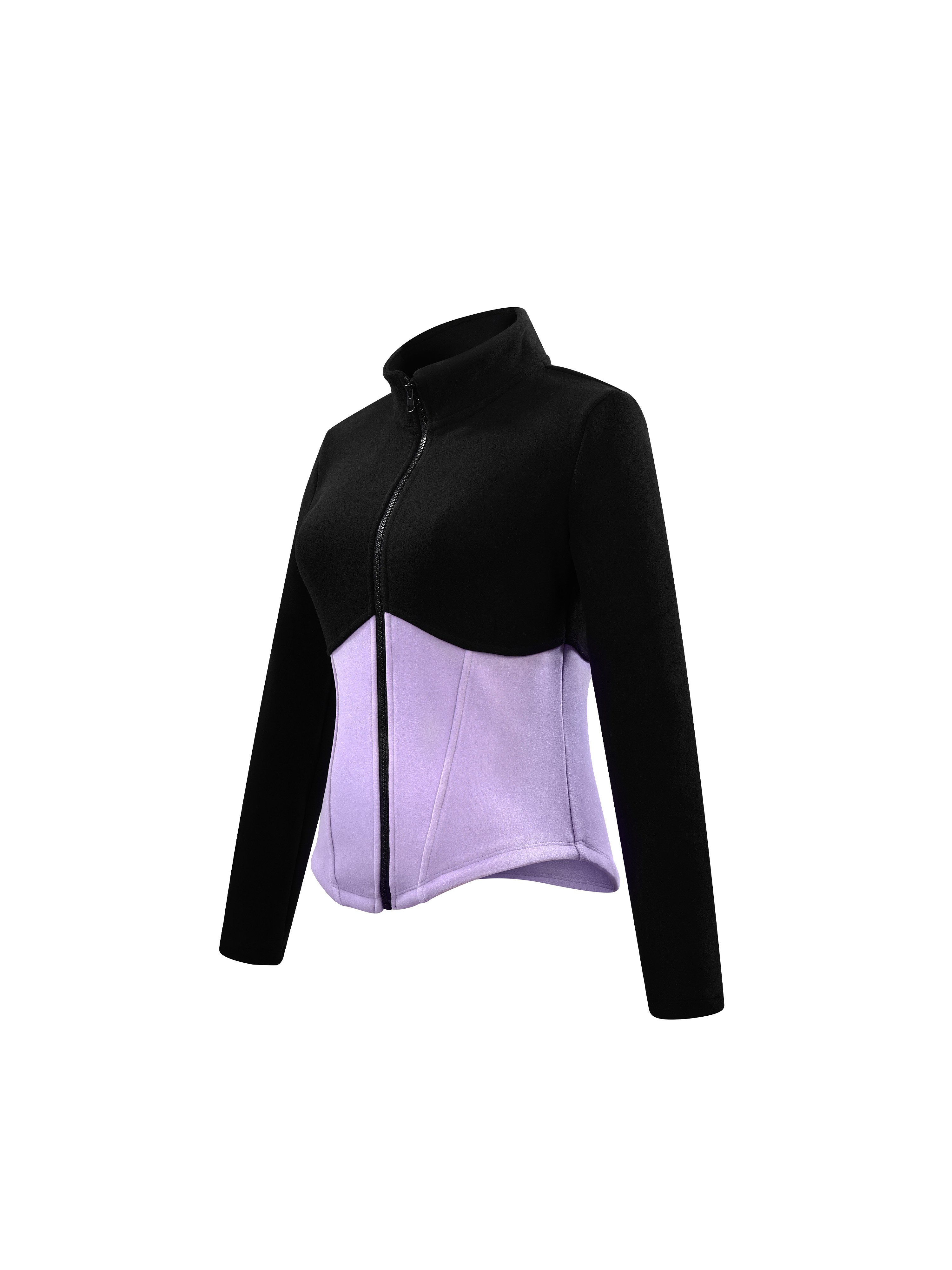 BCG BLACK AND PURPLE SKIS WITH VELVET AND THICK WARMER IN THE MIDDLE OF AUTUMN AND WINTER