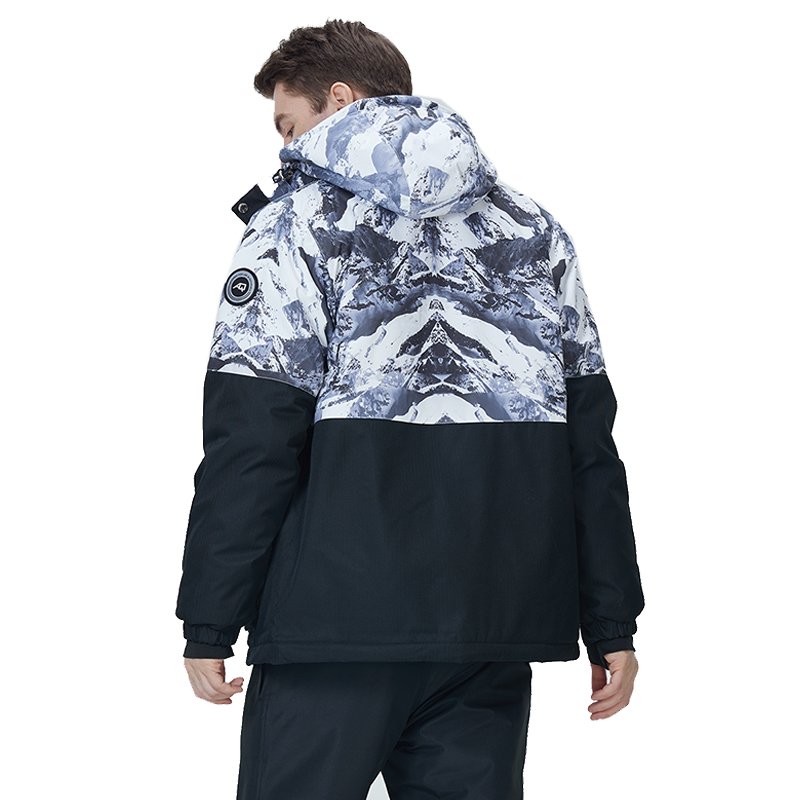 An extremely fast 2021 new ski suit for men with a thick water-proof, single-skinned, winter-size youth double