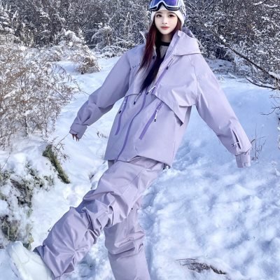 Swagli snowboarding machine, ladies' panel, specializing in waterproof, wet-to-heat outdoor skiing