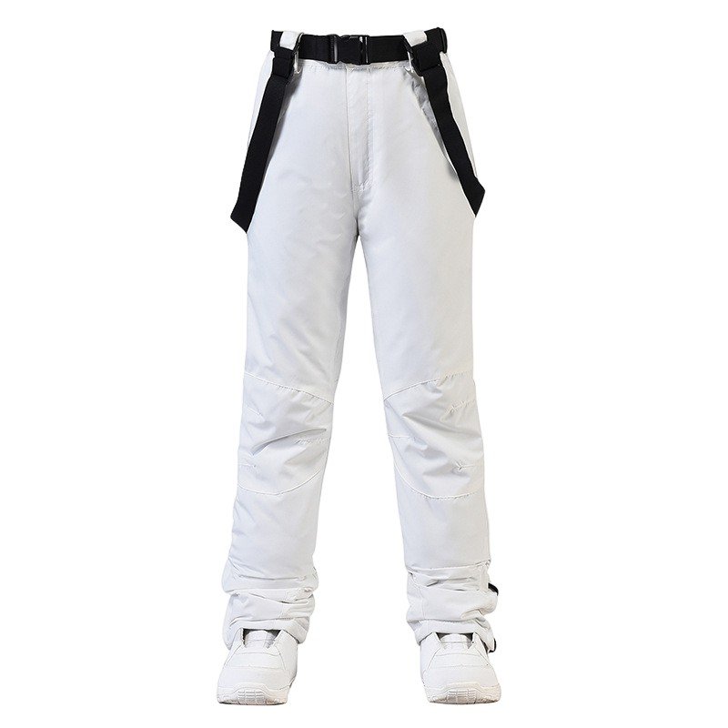 New skating pants for men and women with ski pants on their backs