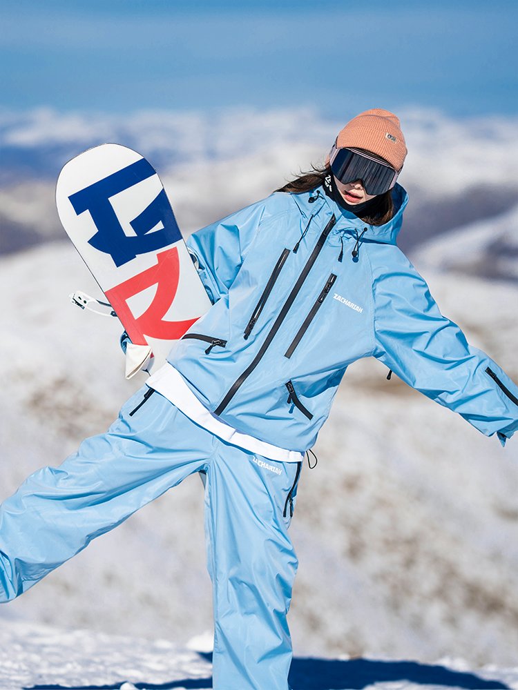 Zachariah, New Windy Baby Ski suit double-board ski jacket