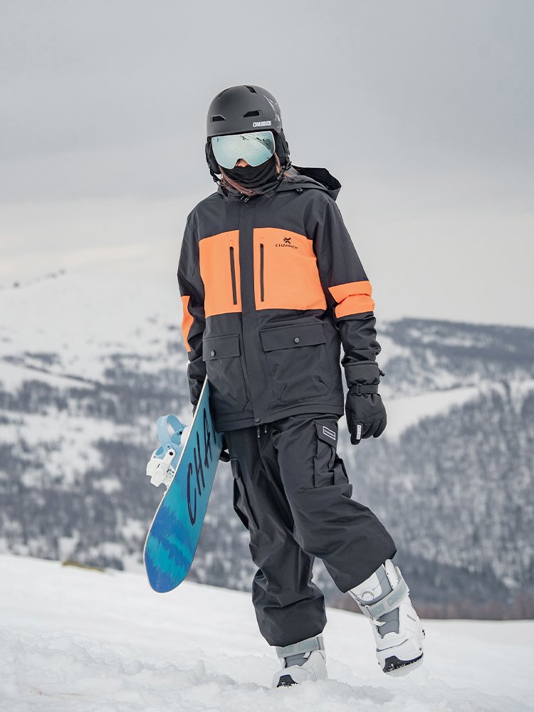 HANRICH NEW ADULT SKIING SUIT, A WINTER TWO-SKINNED COTTON-SKINNED SUIT