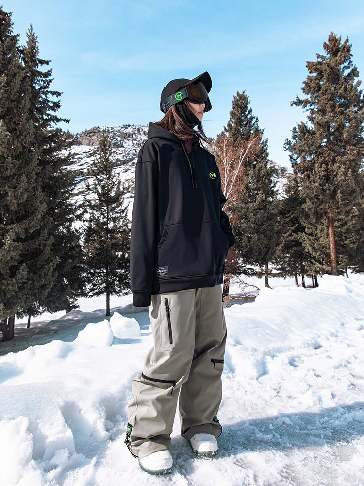 NANNEN NANDN SINGLE-BOARD WATERPROOF, WINDPROOF SKI PANTS FOR WOMEN IN COLD-FREE OUTDOORS