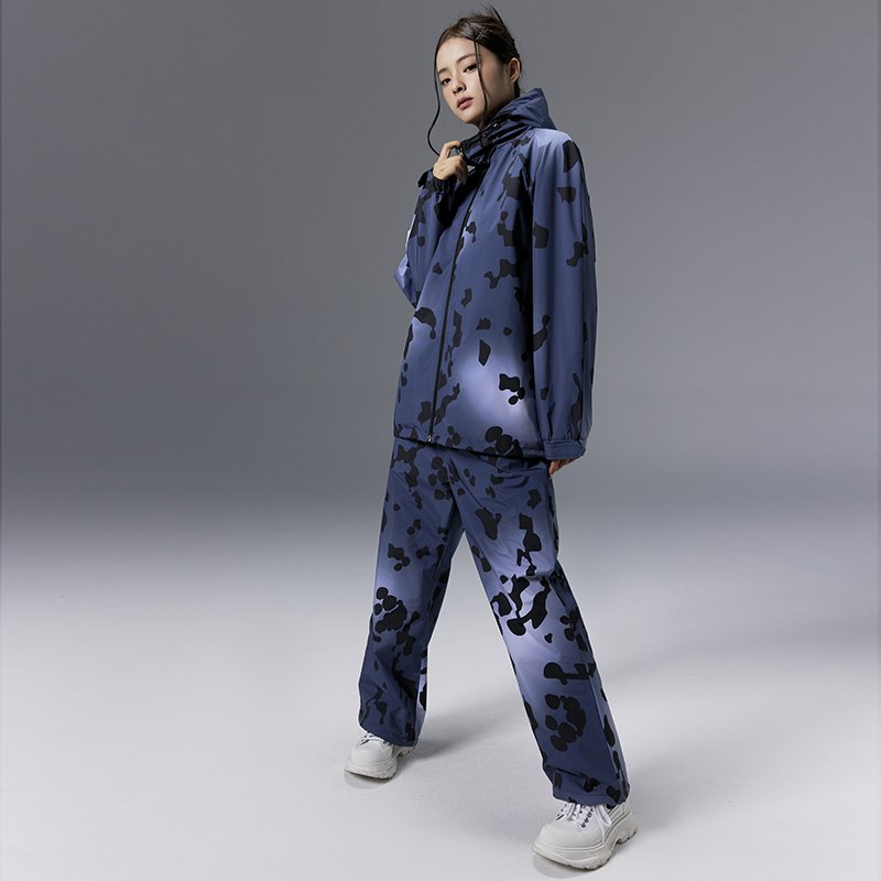 1983snow ski suit with a single-board set of male waterproof and windproof and thick ski pants