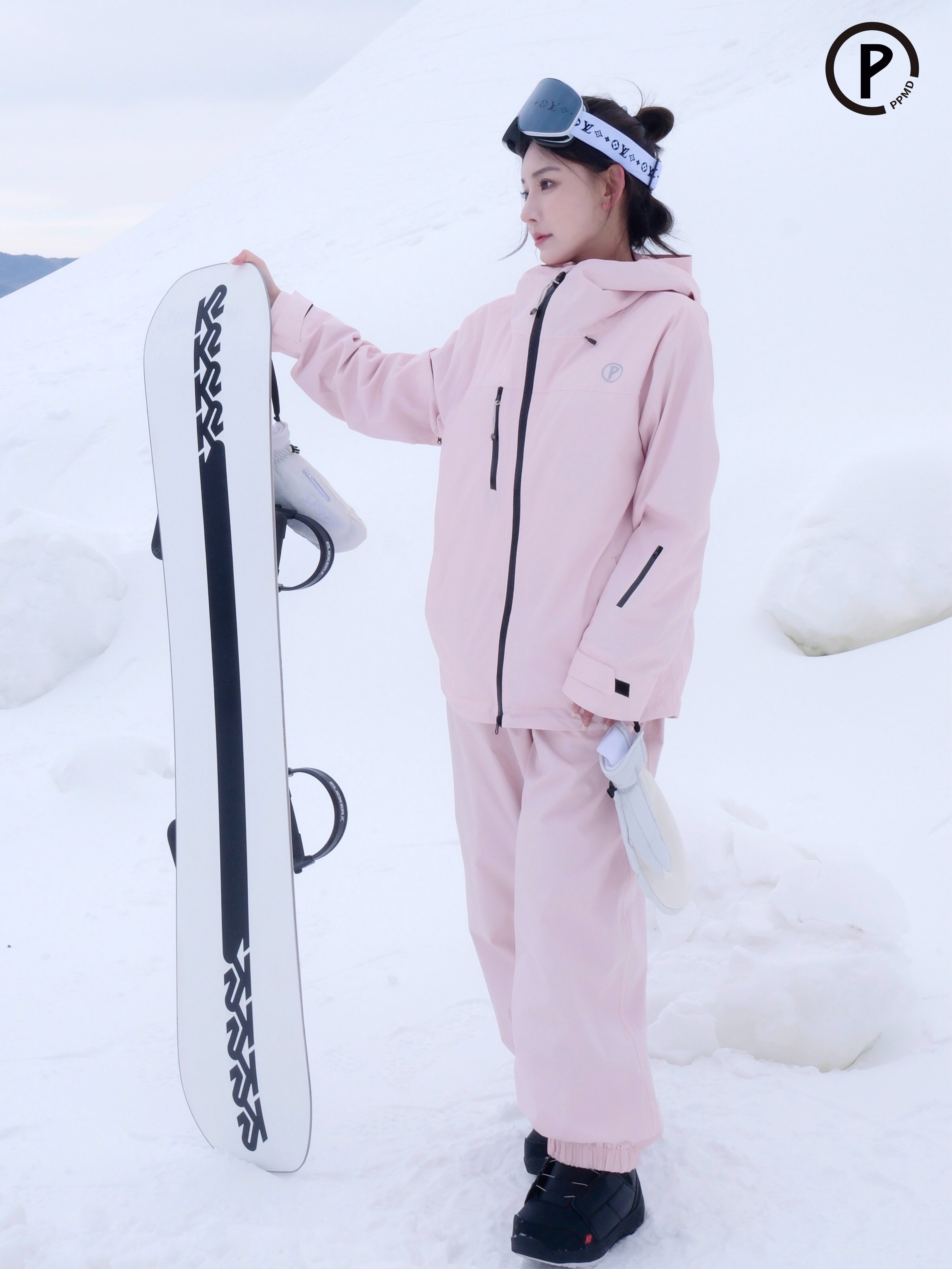 PPD2023 WOMEN WATERPROOFING SUIT, DOUBLE-BOARDING SKIING EQUIPMENT FOR OUTDOOR LOVERS IN WINTER