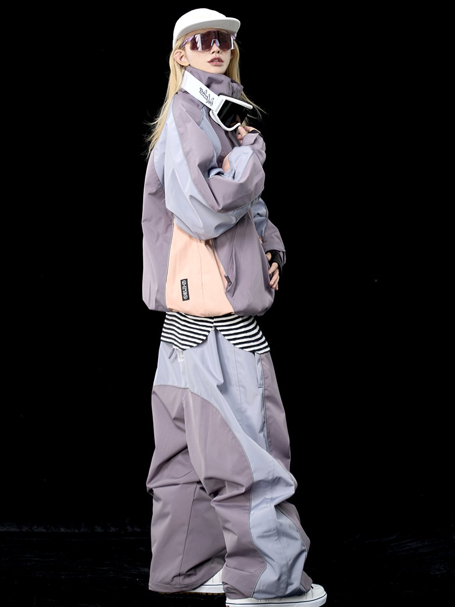 A slab with a skating suit for men and women