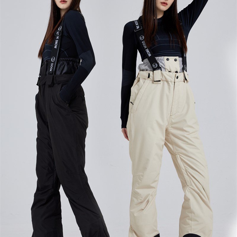 New twilight ski-pants, double-skinned, wind-proof, water-heating, outdoor ski-pants