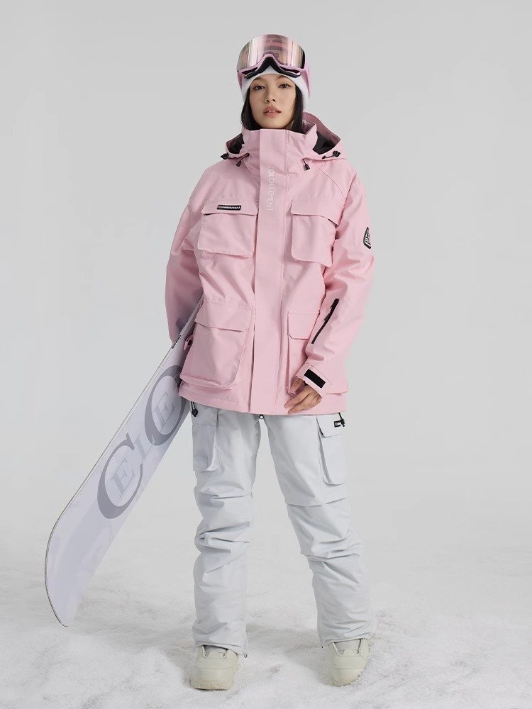 COLD ELEMENT SKI SHIRTS, TWEEZERS, MEN AND WOMEN SPECIALIZING IN WIND PROTECTION AND WATER HEATING 3L GRINDING SINGLE-BOARD SKIING EQUIPMENT