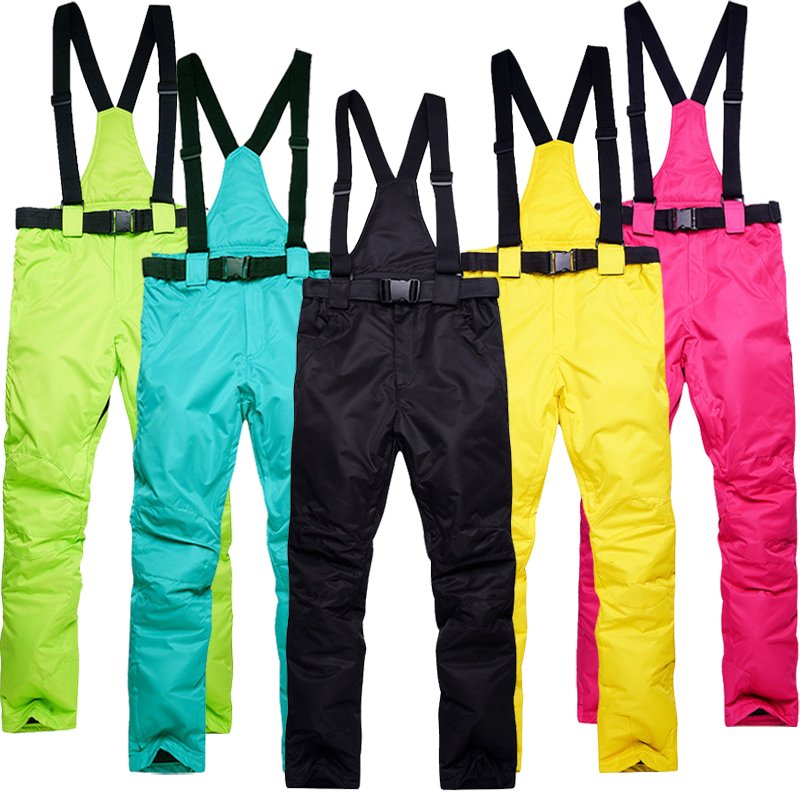 New waterproof two-spirited baby bags, single-skinned ski pants, men and women, couple-and-sweety cotton-skinners, man