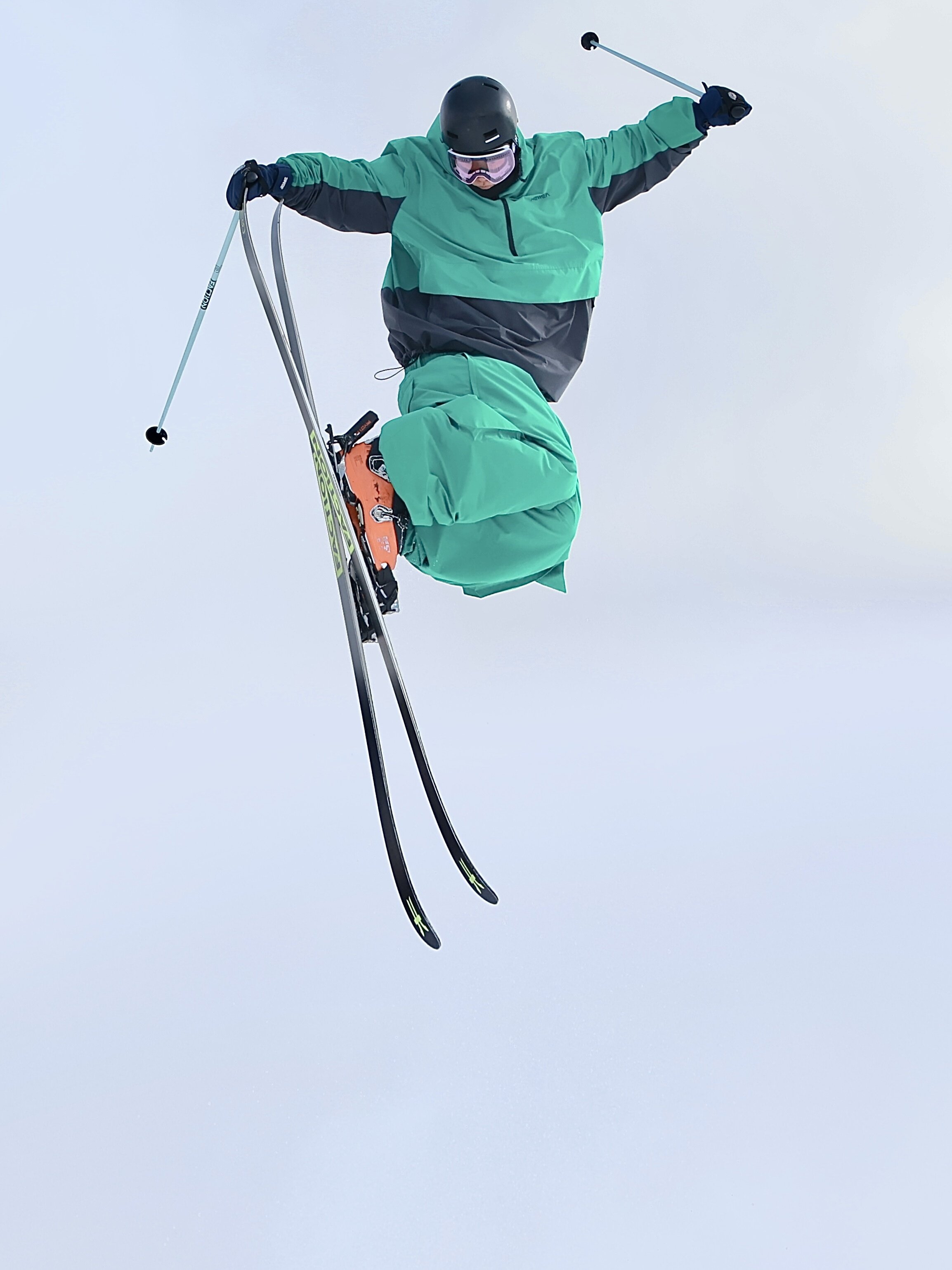 Hewea single-board free oversize male and female waterproof and wind ski suit suit for park ski