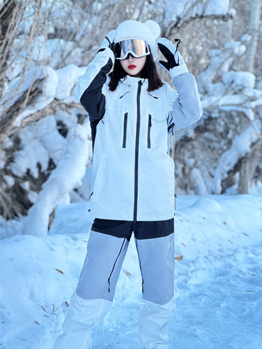 SEEUEROS (LIMITED) SINGLE-SKINNED AMERICAN-SKINNED MALE AND FEMALE WIND AND WATER-PROOF SKI SUIT SUITS