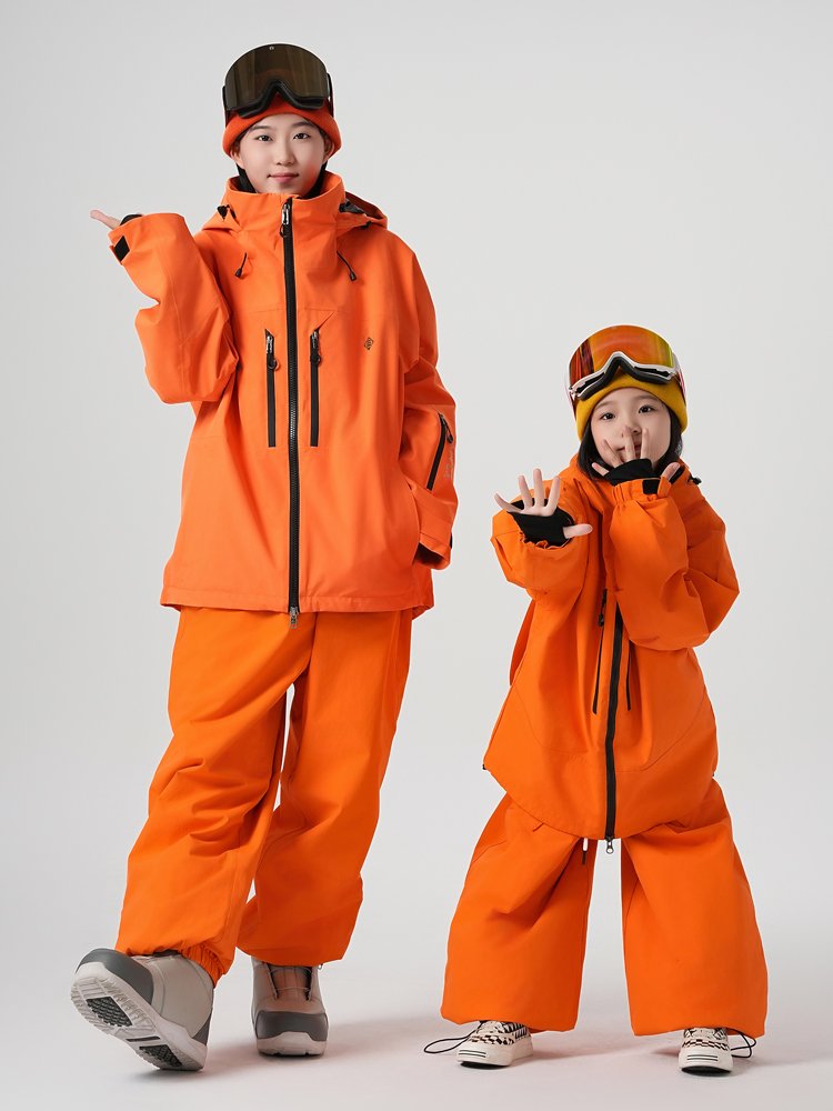 APVCX SKI SUIT 1.0 SAME MALE AND FEMALE PARENTS IN SKI SUIT, SINGLE-BOARD SKI SUIT, WATERPROOF SNOW SUIT