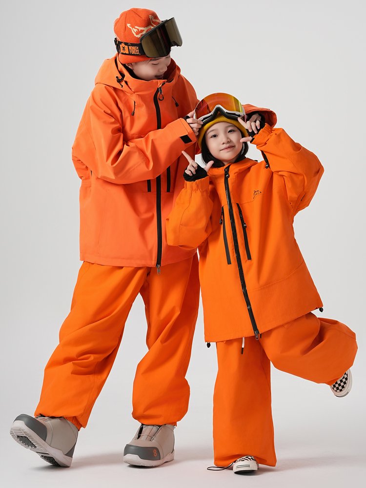 APVCX SKI SUIT 1.0 SAME MALE AND FEMALE PARENTS IN SKI SUIT, SINGLE-BOARD SKI SUIT, WATERPROOF SNOW SUIT