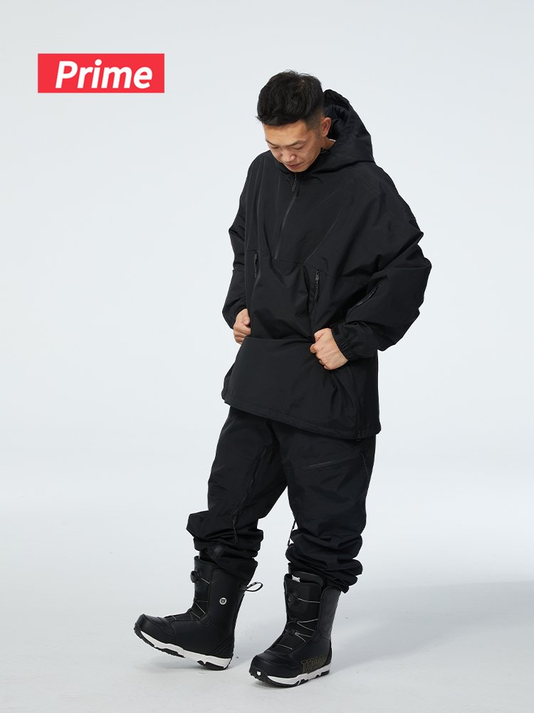 THE NEW 3-L SINGLE-BOARD SKI SUIT FOR A MAN IN AN OUTDOOR WATER-PROOF SKATING SUIT