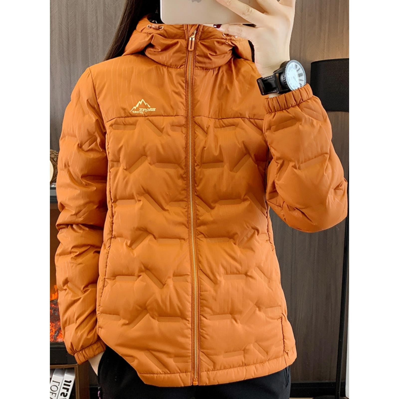 Fowl dress, new 2023, 90 white duck-deflicted, warm-up coat, and out in a hideaway ski suit