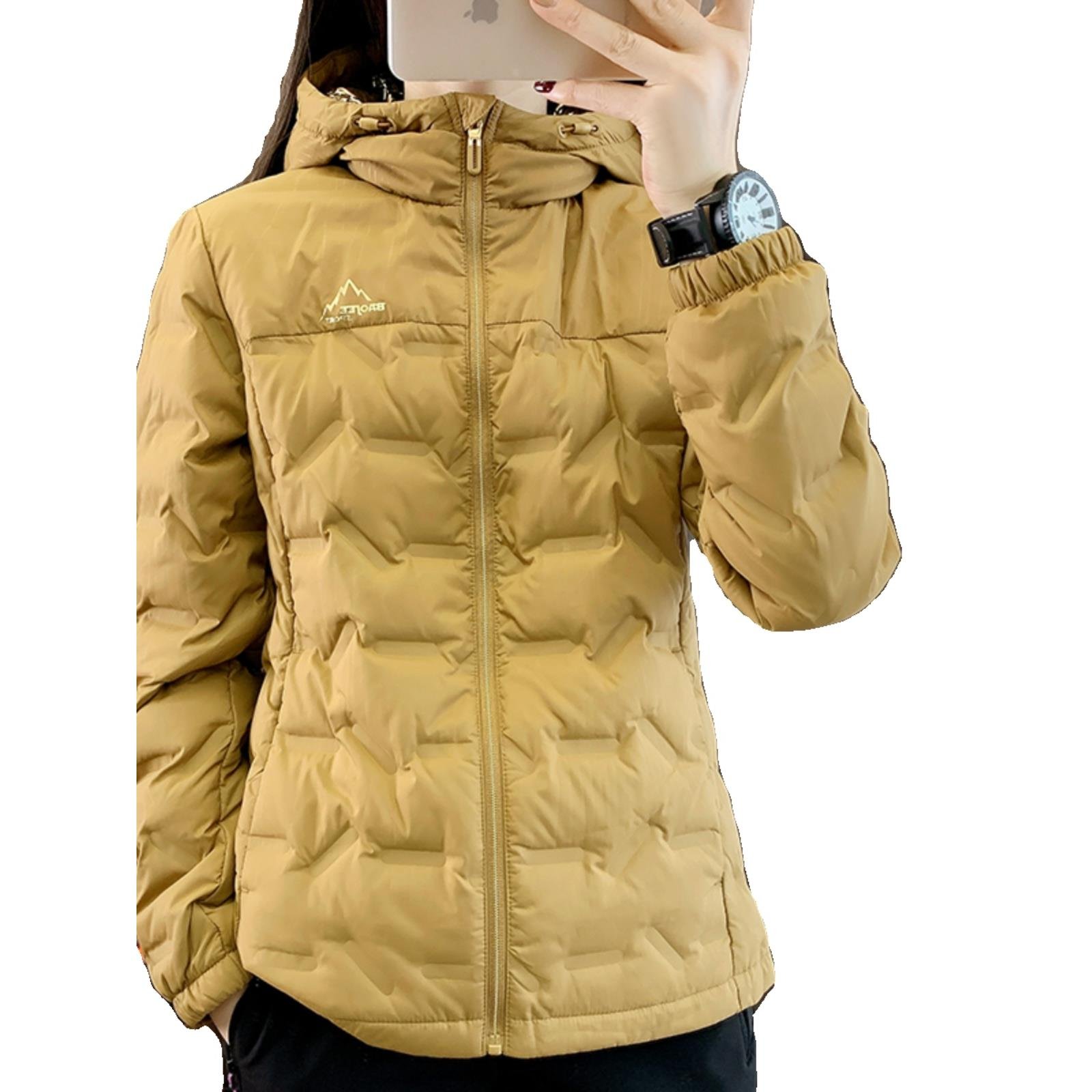 Fowl dress, new 2023, 90 white duck-deflicted, warm-up coat, and out in a hideaway ski suit