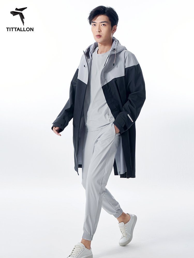 Tittallon, outdoor assault suit man, 3L wind-proof, long-temperated ski jacket