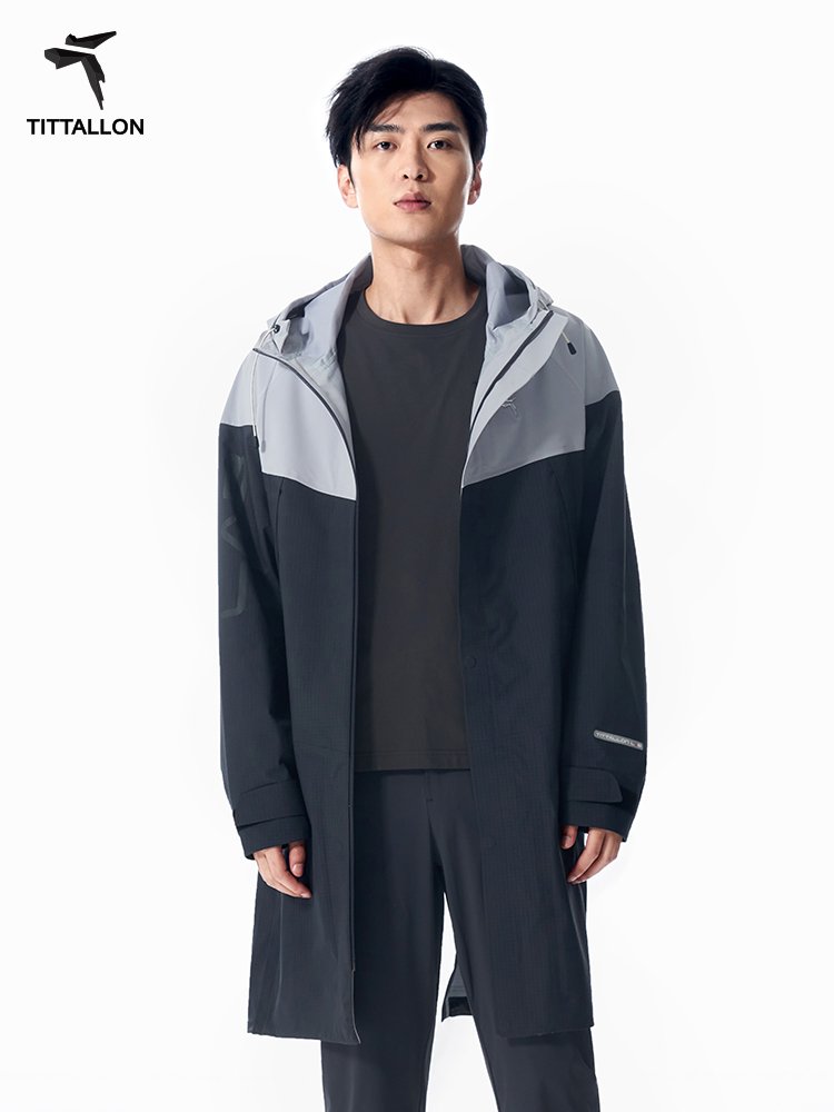 Tittallon, outdoor assault suit man, 3L wind-proof, long-temperated ski jacket