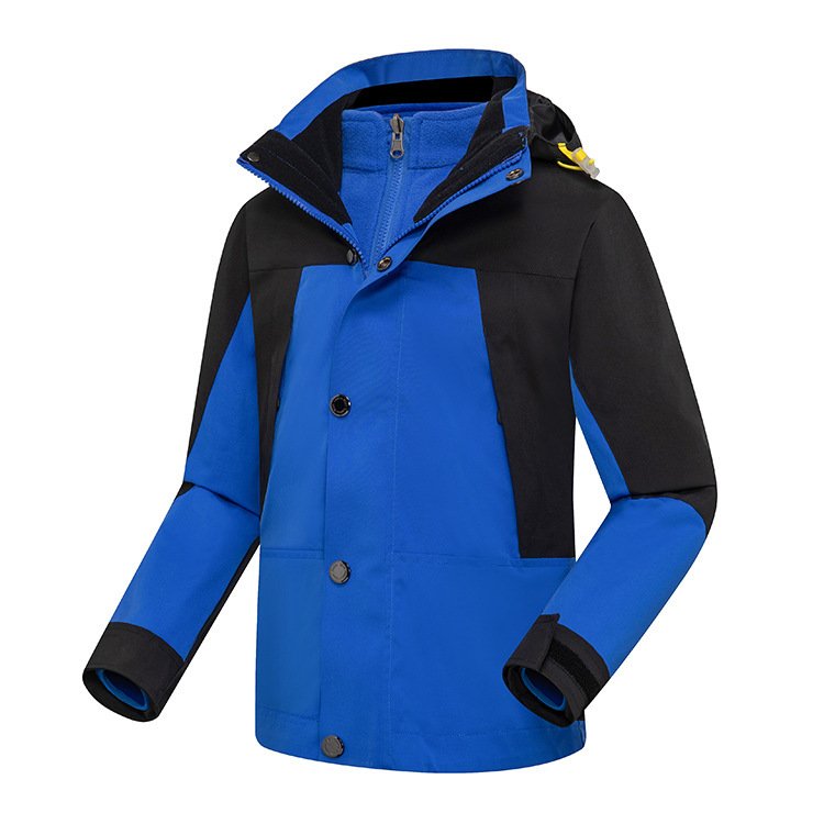 New outdoor assault suit, two pairs of jacket ski garden clothes for male and female parents