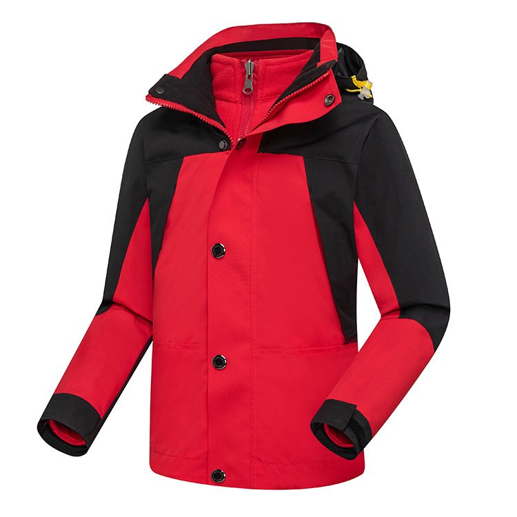 New outdoor assault suit, two pairs of jacket ski garden clothes for male and female parents