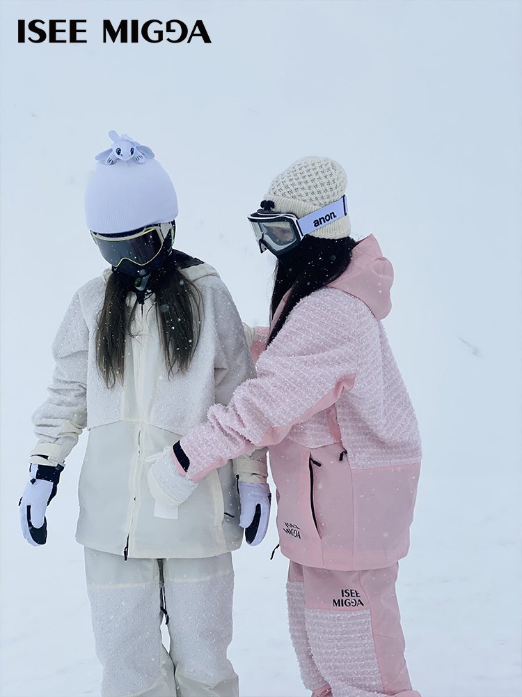 ISEEMIGGA SMALL FRAGRANCE SKI SUIT FOR WOMEN SPECIALIZED IN WATER PROTECTION, AMERICAN OUTDOOR SPORTS