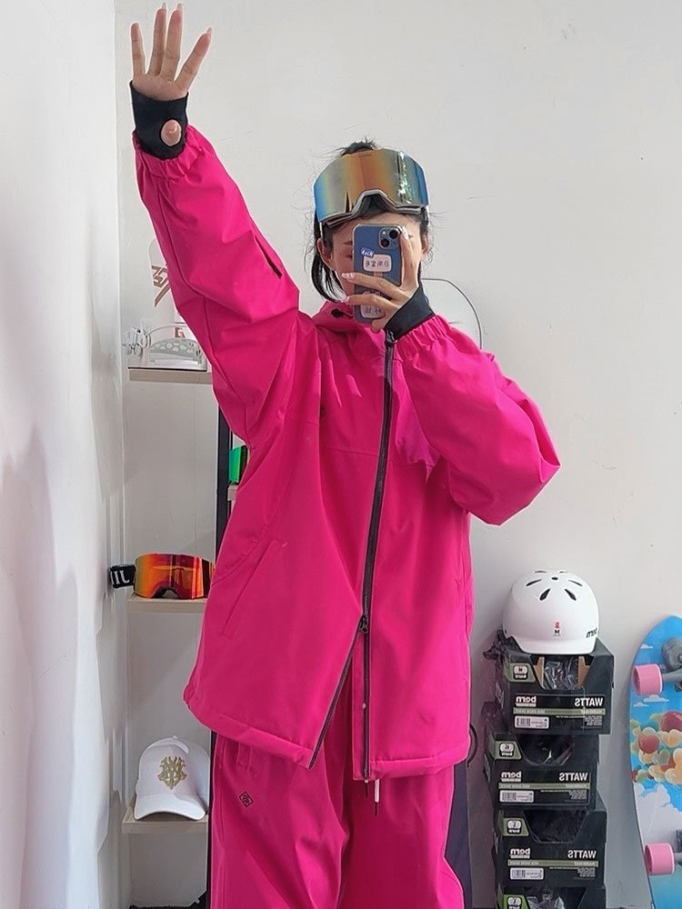 APVCX SKI SUIT, 2024, NEW SLAB-SKI SUIT, MEN AND WOMEN, SNOW SUIT, WATERPROOF