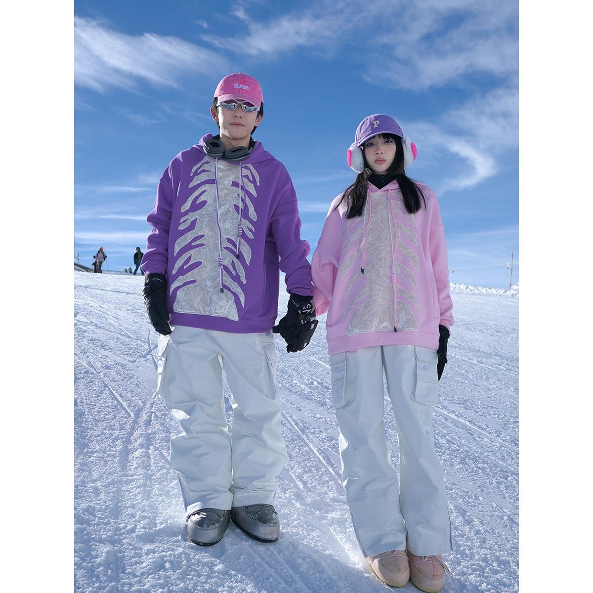 SNOWALLCREW SKI SUIT, VELVET AND WATERPROOF SUIT