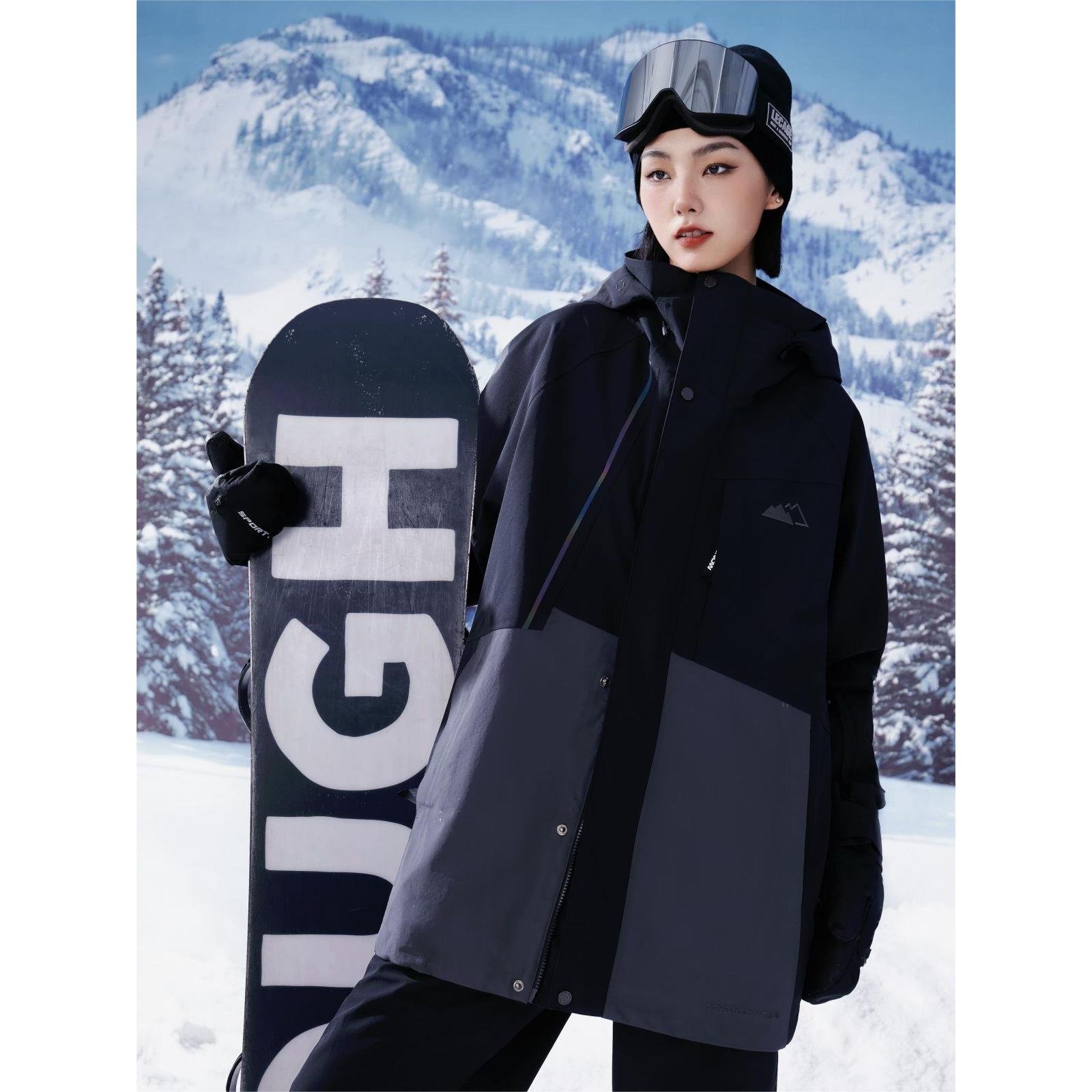 DrySnow M/24 ski suit 3L for men and women, waterproof and windproof outside of the home