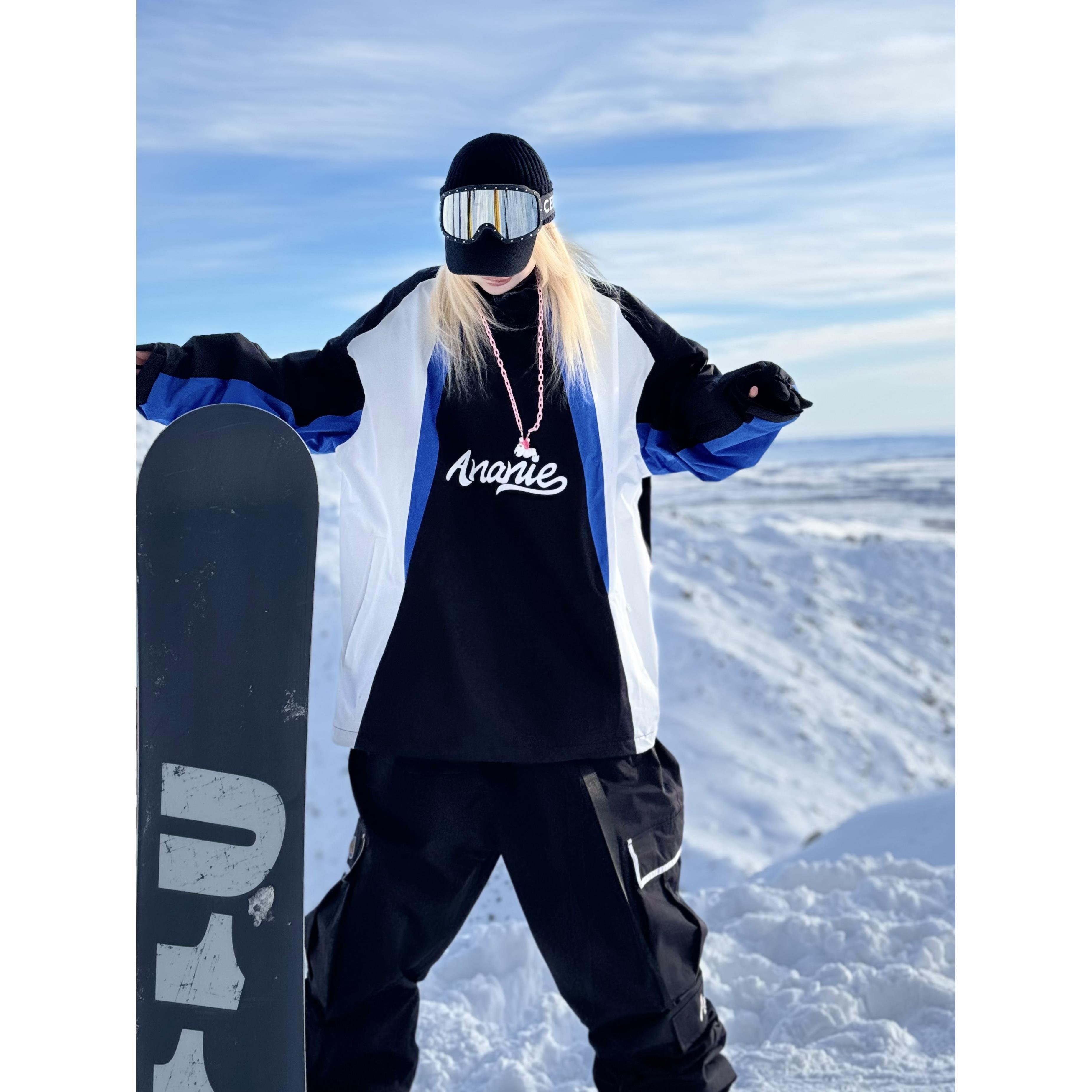 ANAIE'S SINGLE-SKINNED, AMERICAN-STREET, WIND-PROOF, FLUFFY-SKINPANTS DUPONT-SKINPANTS