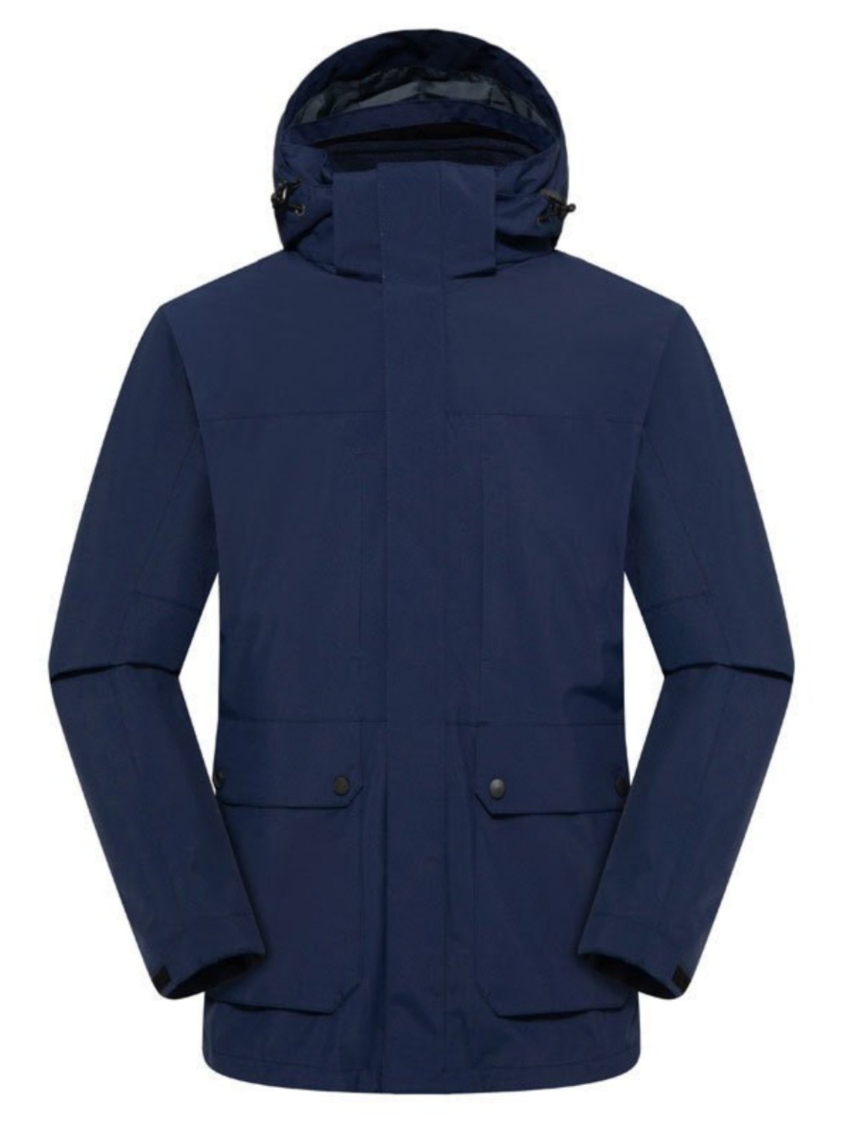 One-in-one outdoor assault suit will remove a man's windproof and water-heating jacket from the velvet