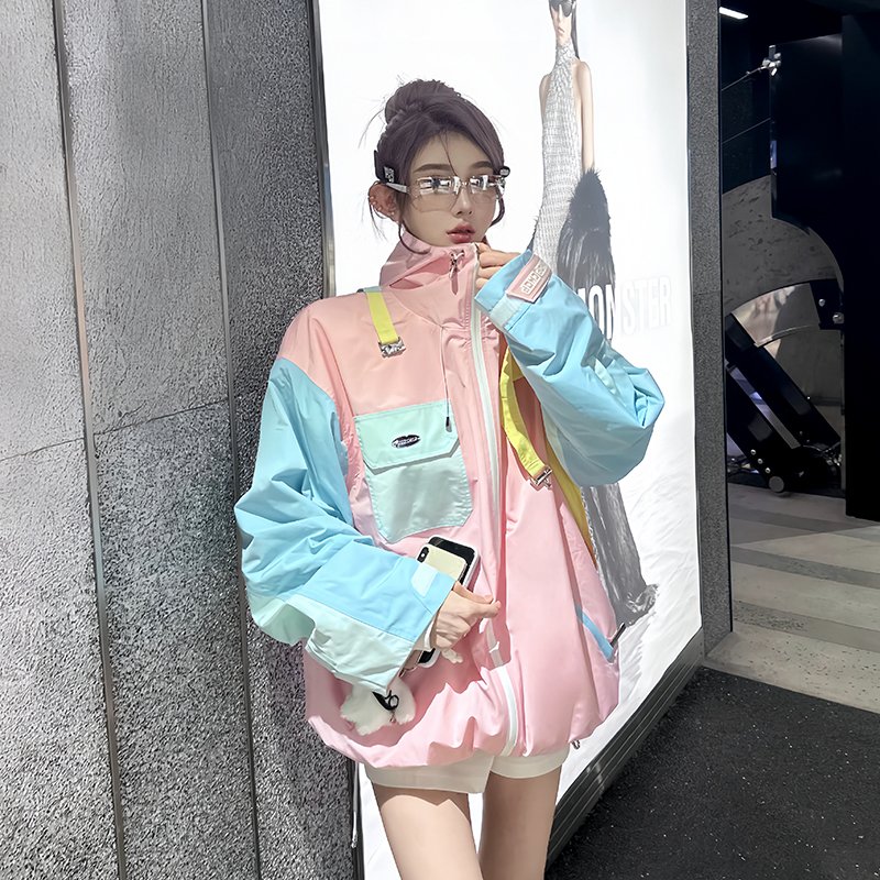 23-24 CHOPCHOP MACAROON 2.0 NEW SKI SUIT FOR WOMEN WITH VELVET PANTS COATS