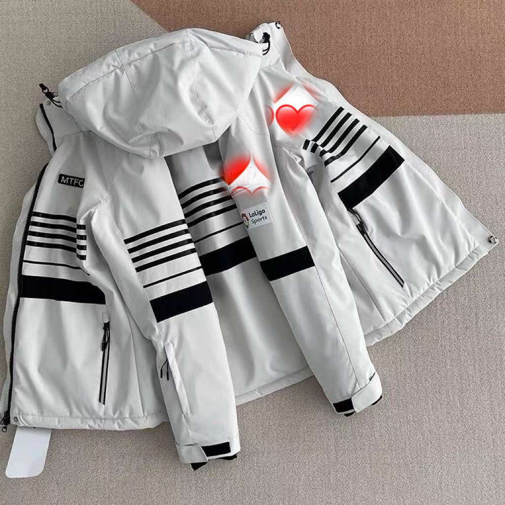22-23 Exported Eastern European women's ski tail-tails anti-water and wind-proof heating