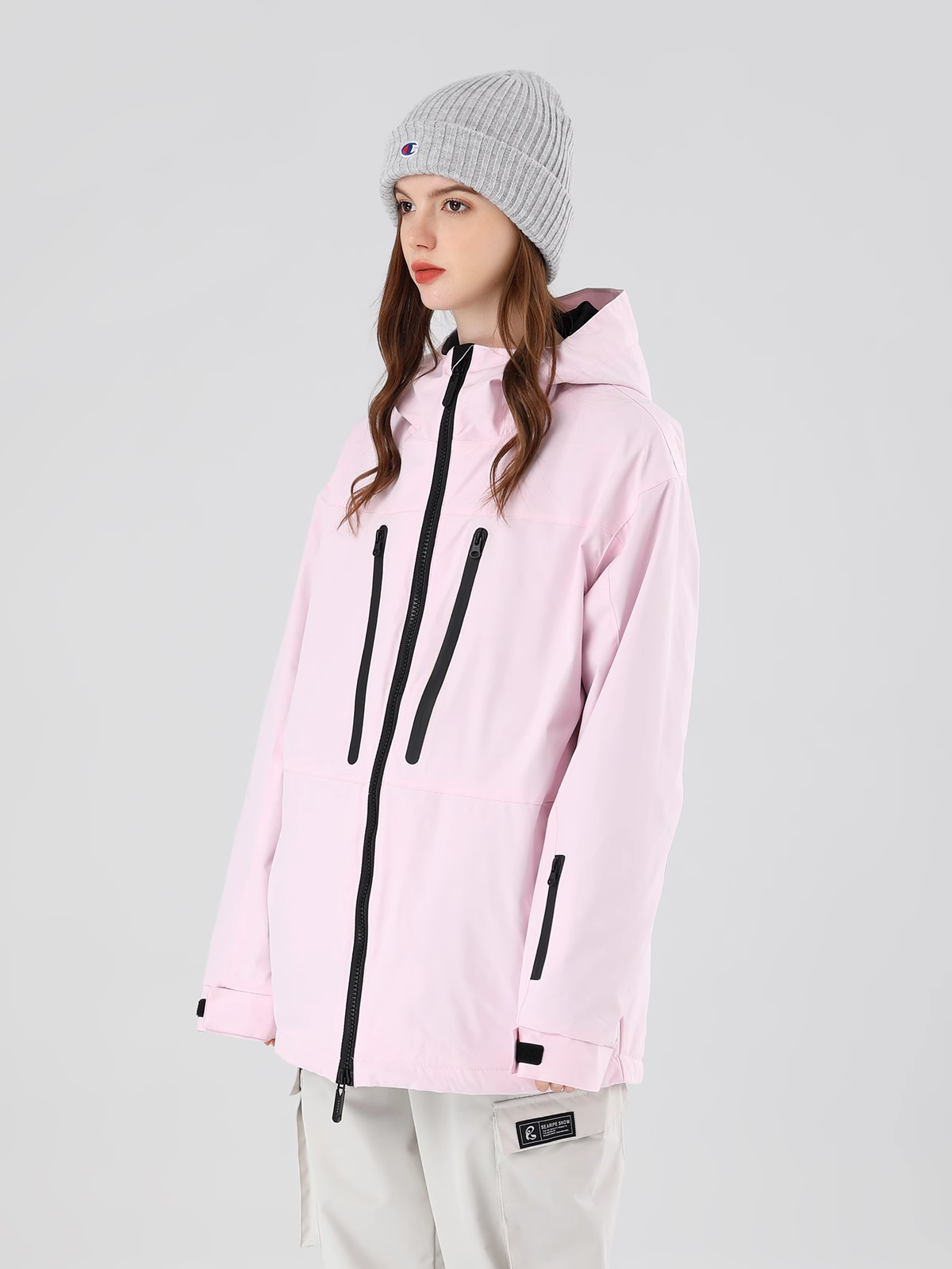 New single-skinned ski clothes for women with a warm-skinned, warm-skinned man's ski jacket and a waterproof double-skinned ski suit