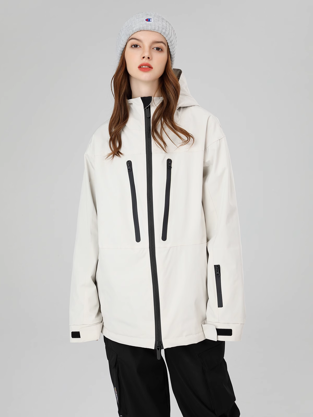 New single-skinned ski clothes for women with a warm-skinned, warm-skinned man's ski jacket and a waterproof double-skinned ski suit