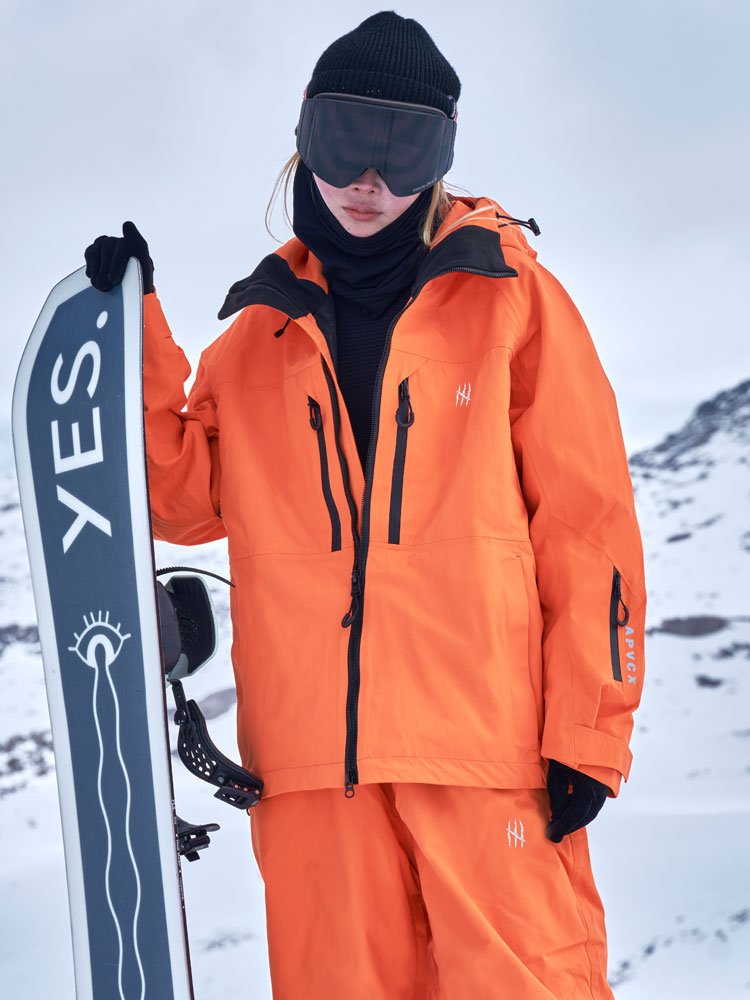 THE APVCX SKI SUIT, 2.0, WATERPROOF, 2024, NEW, SINGLE, DOUBLE-SKINNED SNOW SUIT FOR THE AUTUMN AND WINTER