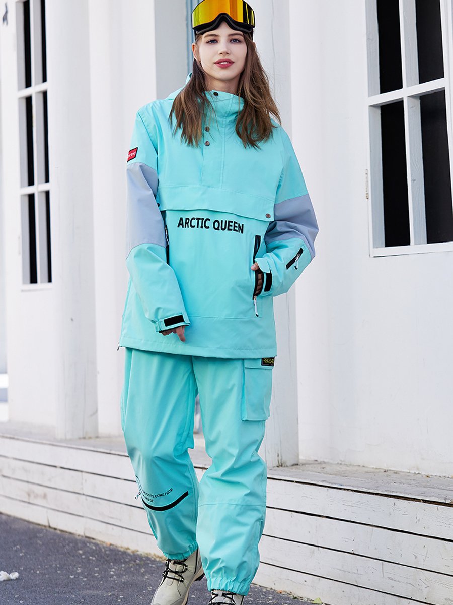 New outdoor skiing suit for women, warmer in the winter, grinding-skinner pants for men