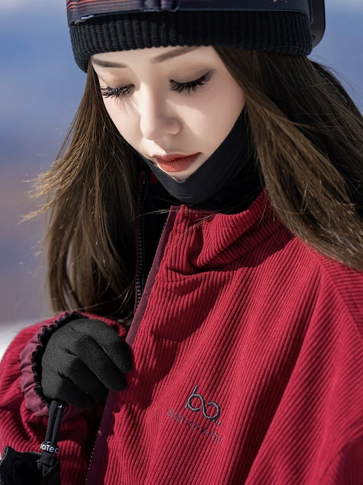 23/24 NEW BA SKI-FACED HOODERS WITH DOUBLE-FACED HOODS, SINGLE-BOARD SKI SUITS FOR MEN AND WOMEN