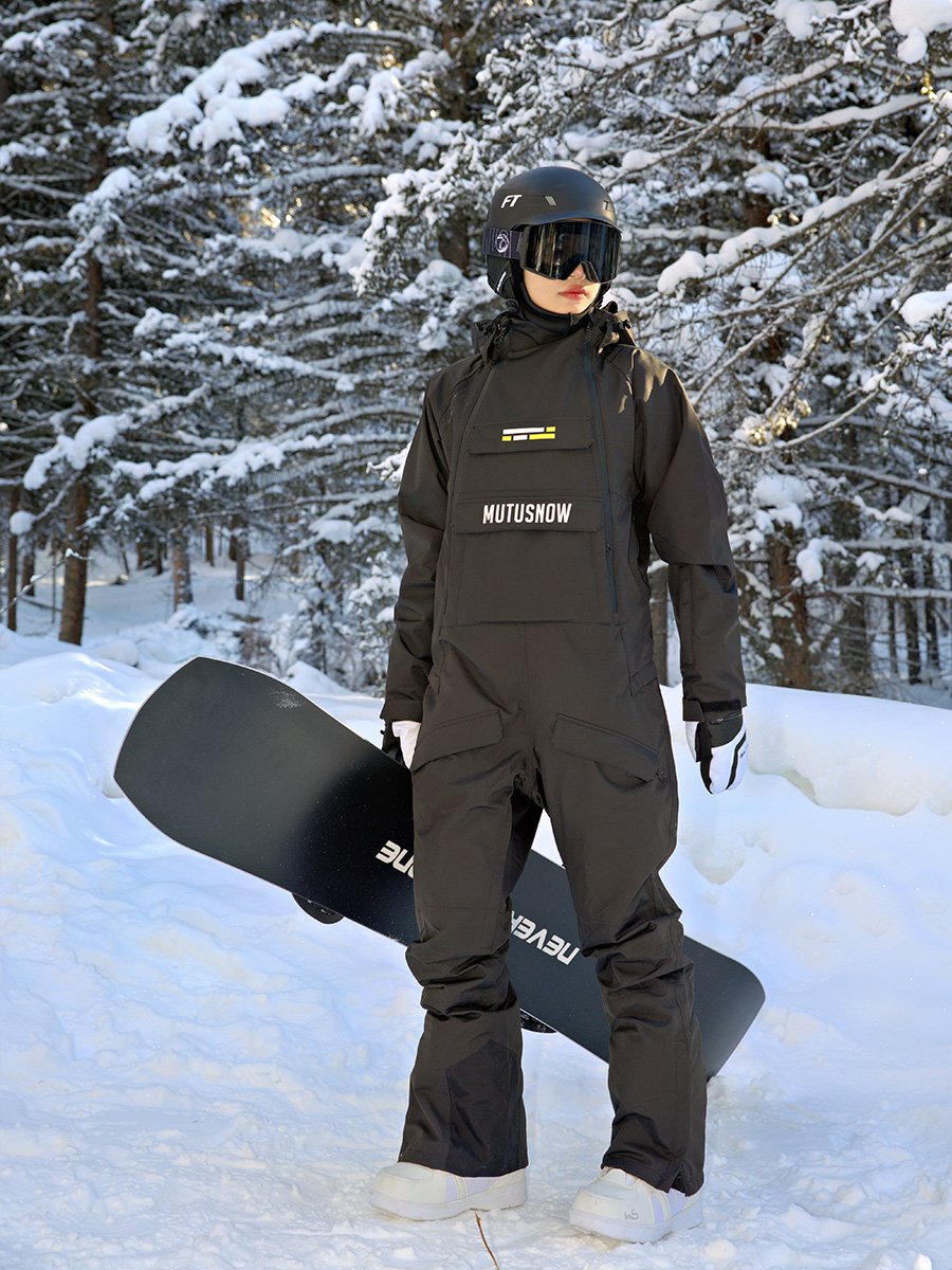2024 new ski suit for women with wind and water protection and cotton and heating sheet double-board ski suit suit