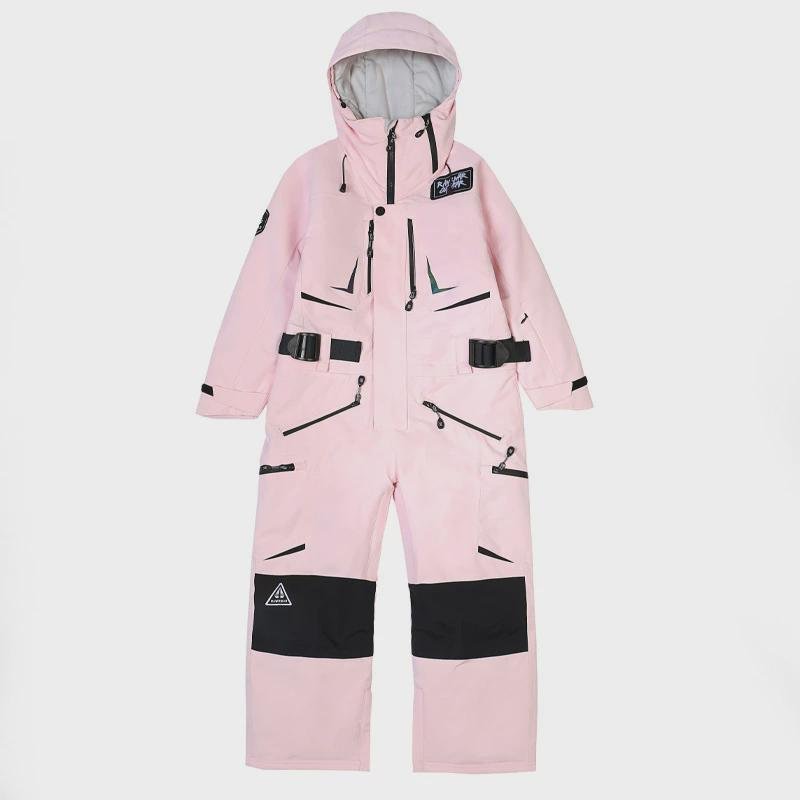 2022 Children ' s, single-board, two-board, wind-proof, warm-up girls ' water-resistant outdoor skis