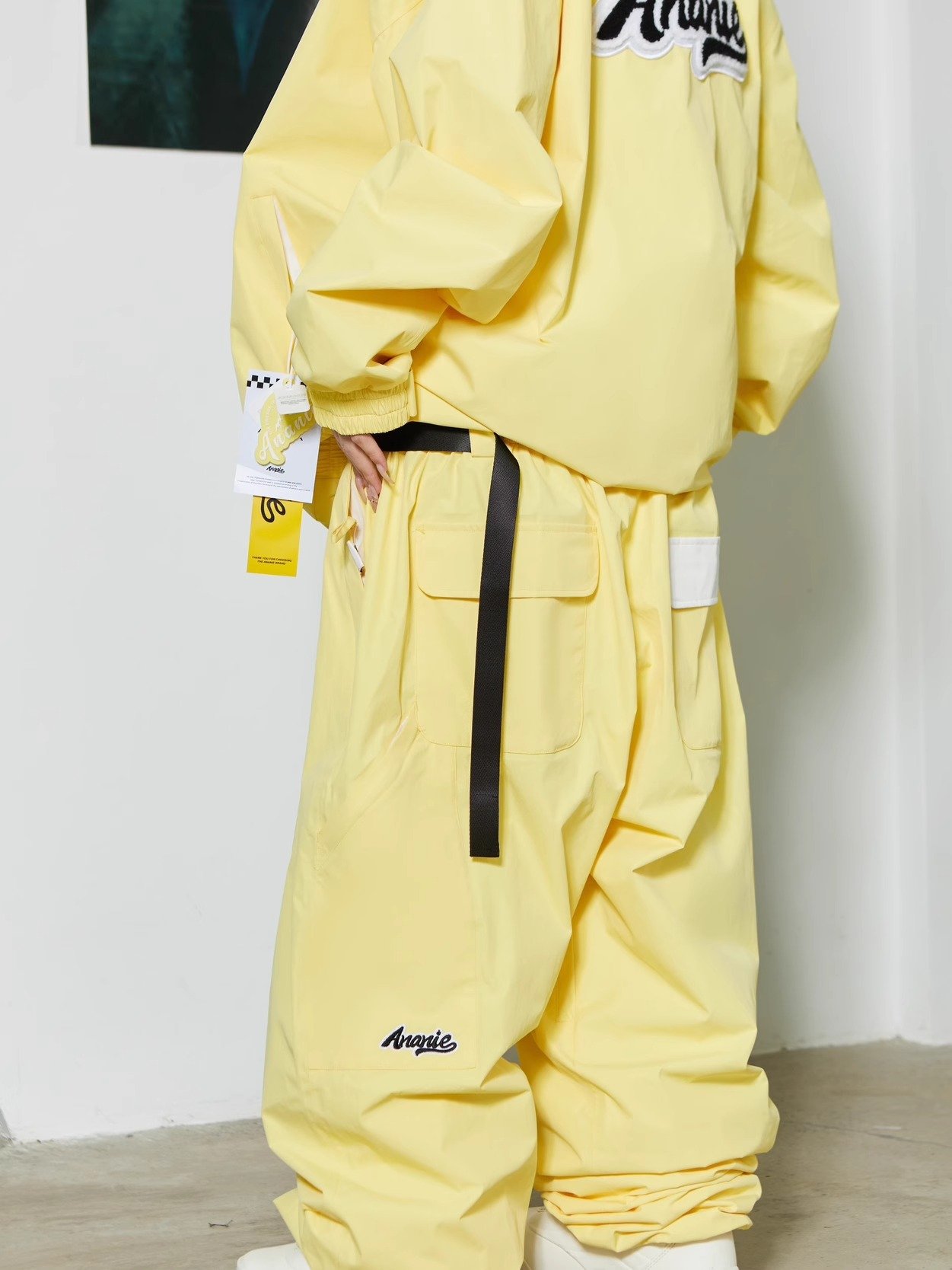 ANANIE'S ORIGINAL SKI SUIT WITH DOPAMINE-BASED DUBONGA VELVET, WATERPROOF AND WINDPROOF