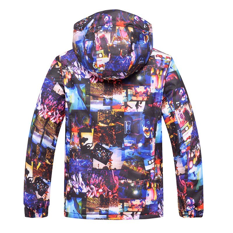 DIRECTLY SOLD NEW SKI SHIRTS FOR BOYS AND GIRLS WITH WARMER WIND AND THICKER COLOURED COTTON COATS FOR CHILDREN IN Y