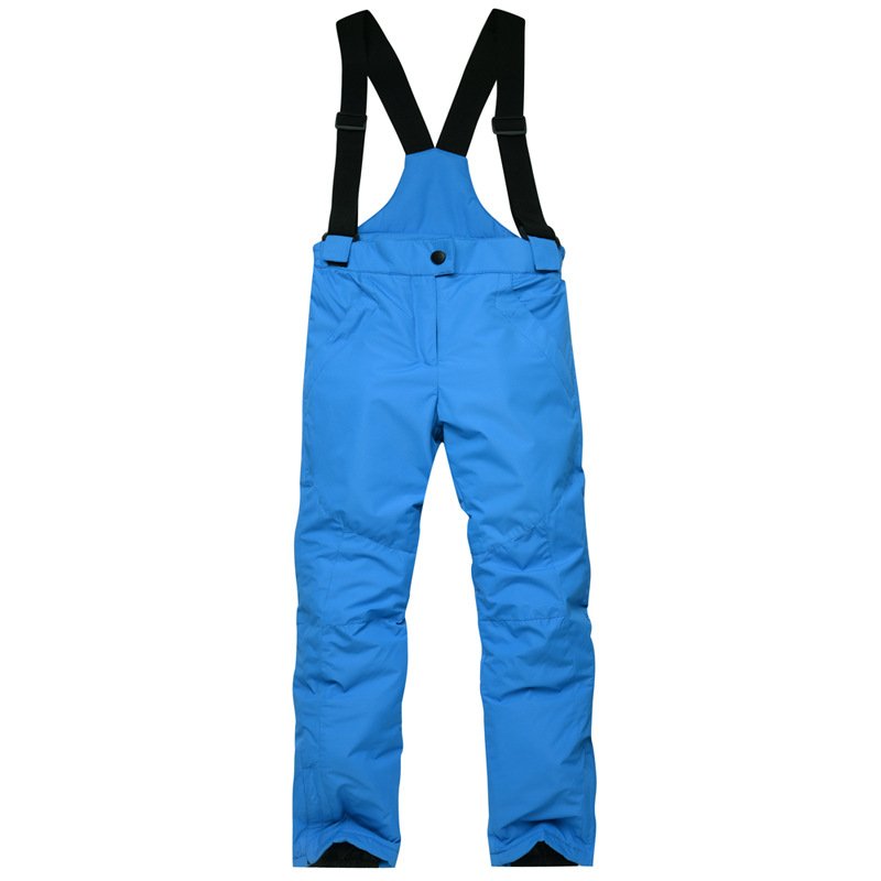 Children's ski pants, boys and girls, warm and thick in the winter