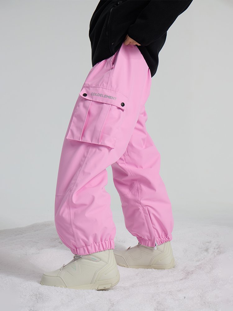 Easy waterproof, cold-proof, two-skinned skisuits, men's and women's out-of-the-street, warm pants winter