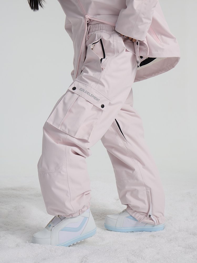 Easy waterproof, cold-proof, two-skinned skisuits, men's and women's out-of-the-street, warm pants winter