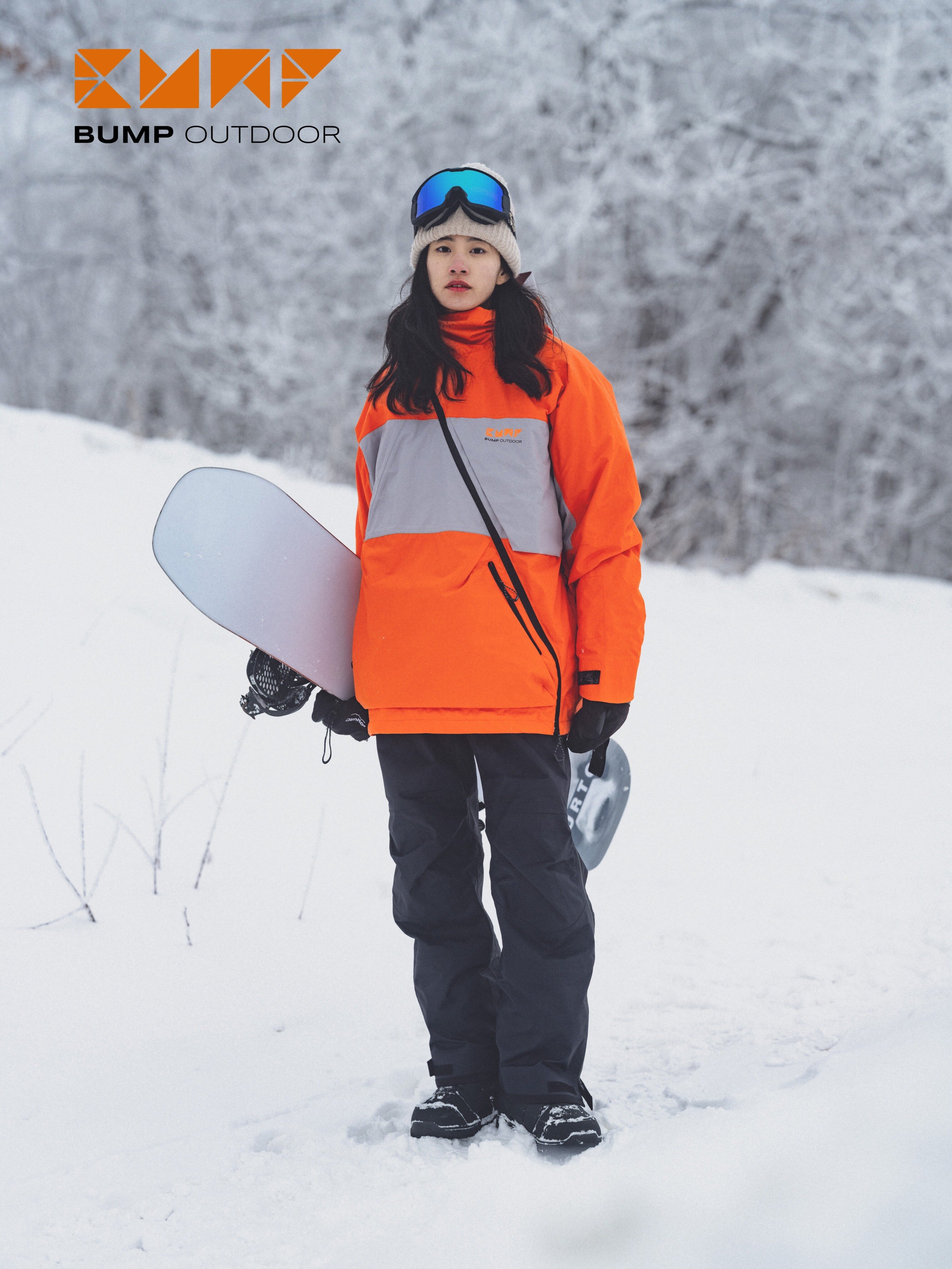 Two sets of Slash ski suits