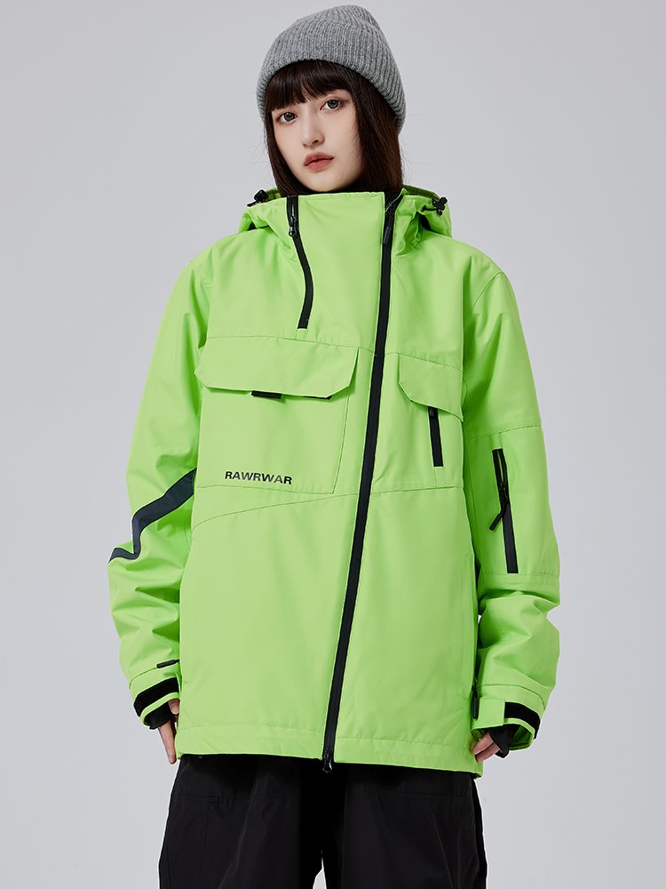 New ski suit, one-on-one, two-sided, windproof, waterproof, warm snowsuit jacket, ski gear