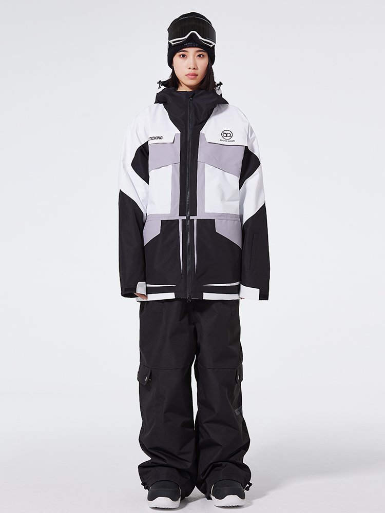 ARCTIC KING SKI SUIT FOR MEN AND WOMEN WITH A LOOSE VERSION OF WIND AND WATER PROTECTION AGAINST COOL SINGLE-BOARD SKATING